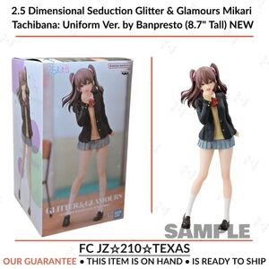 2.5 Dimensional Seduction Glitter & Glamours- Mikari Tachibana: Uniform Ver. NEW
